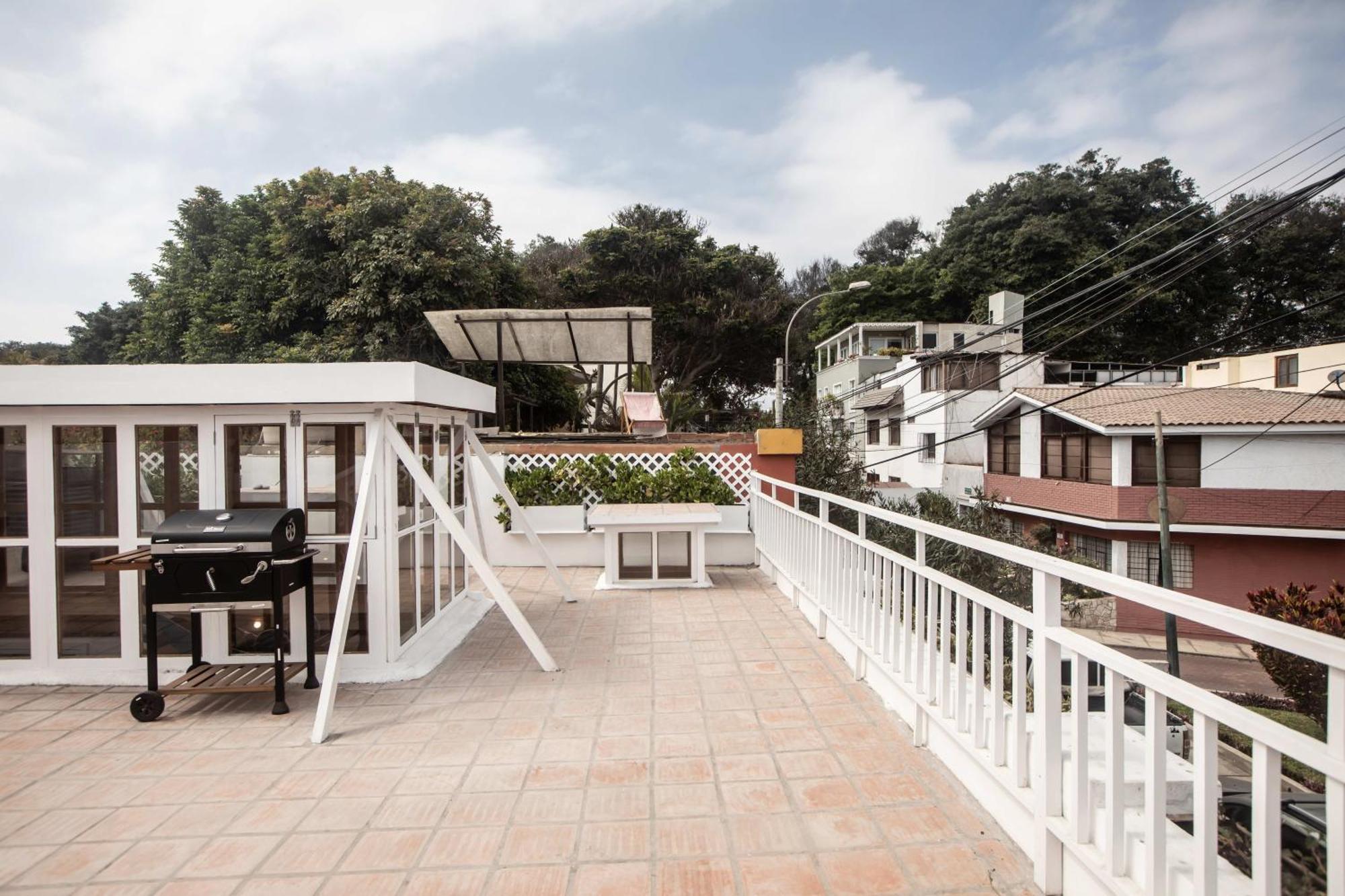 Villa With Rooftop Terrace In Barranco ลิมา ภายนอก รูปภาพ
